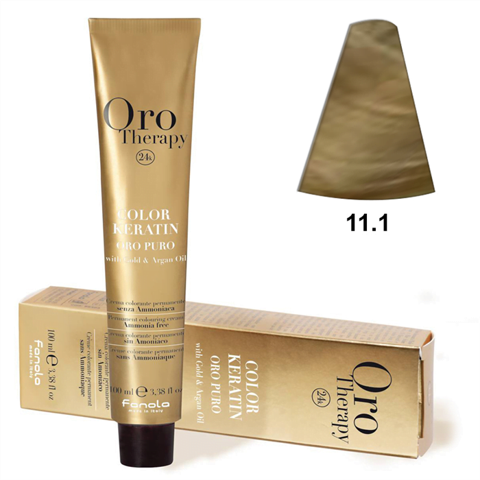 TINTE KERATIN ORO PURO Nº 11.1 100ML