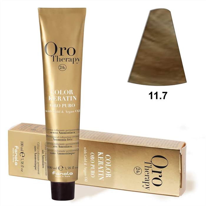 TINTE KERATIN ORO PURO Nº 11.7 100ML
