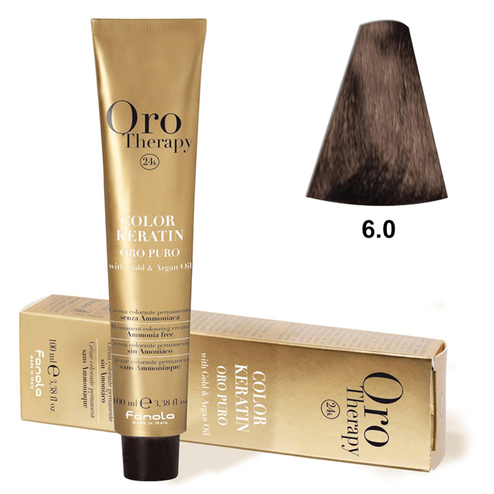 TINTE KERATIN ORO PURO Nº 6.0 100ML