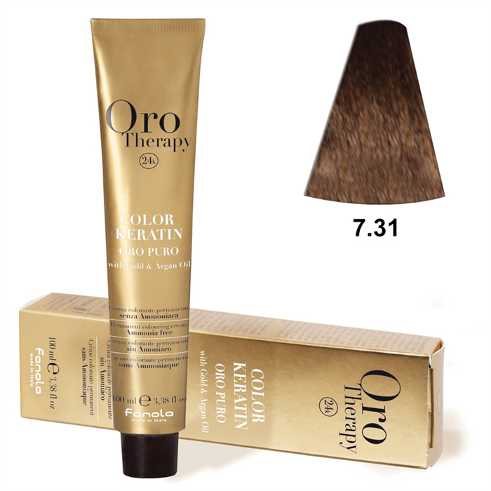 TINTE KERATIN ORO PURO Nº 7.31 100ML