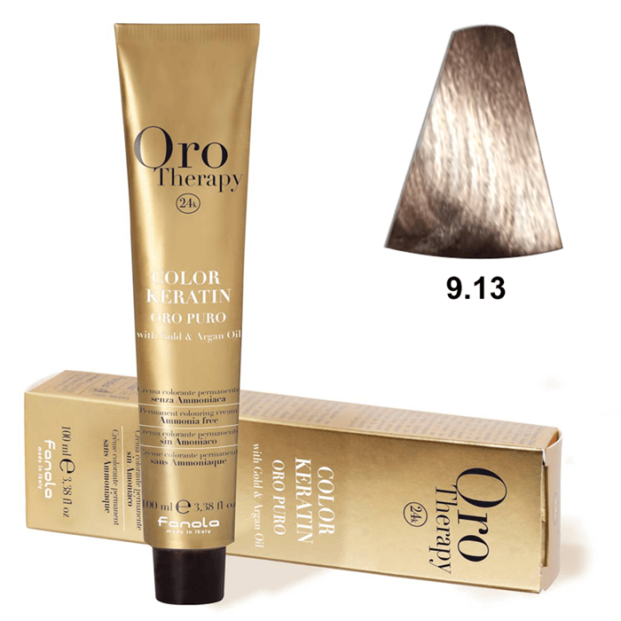 TINTE KERATIN ORO PURO Nº 9.13 100ML