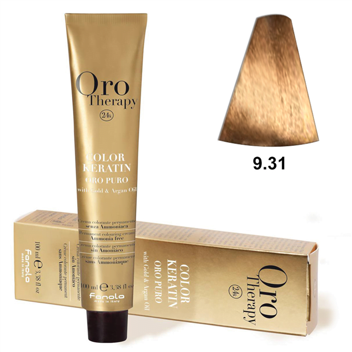TINTE KERATIN ORO PURO Nº 9.31 100ML