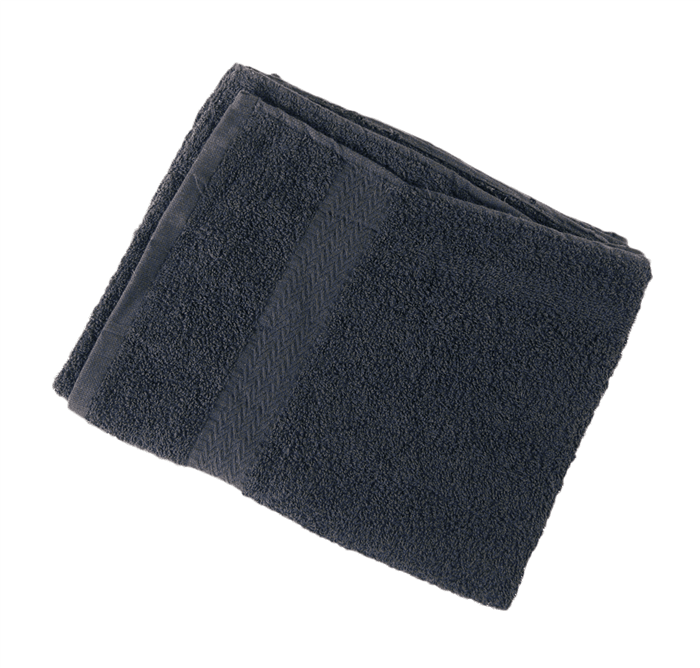 TOALLA 100% ALGODON 40X80 380G NEGRA REF.02947/50