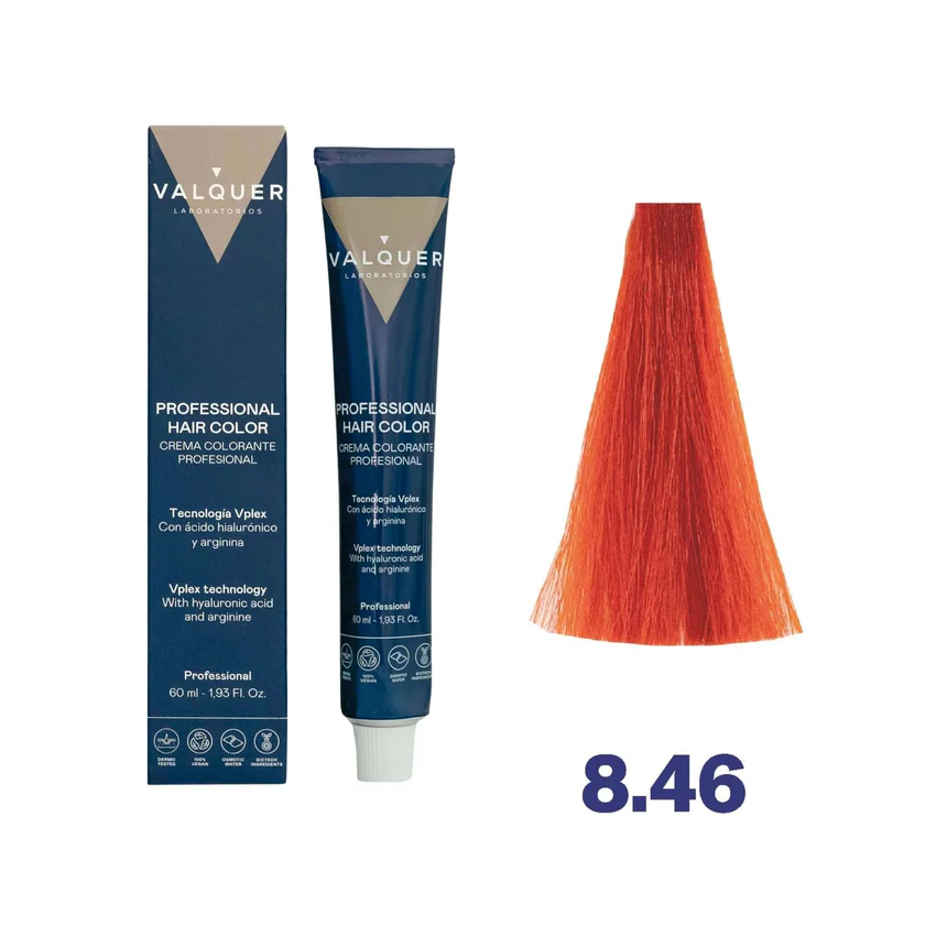 VALQUER 8.46 COOPER FIRE TINTE 60 ML