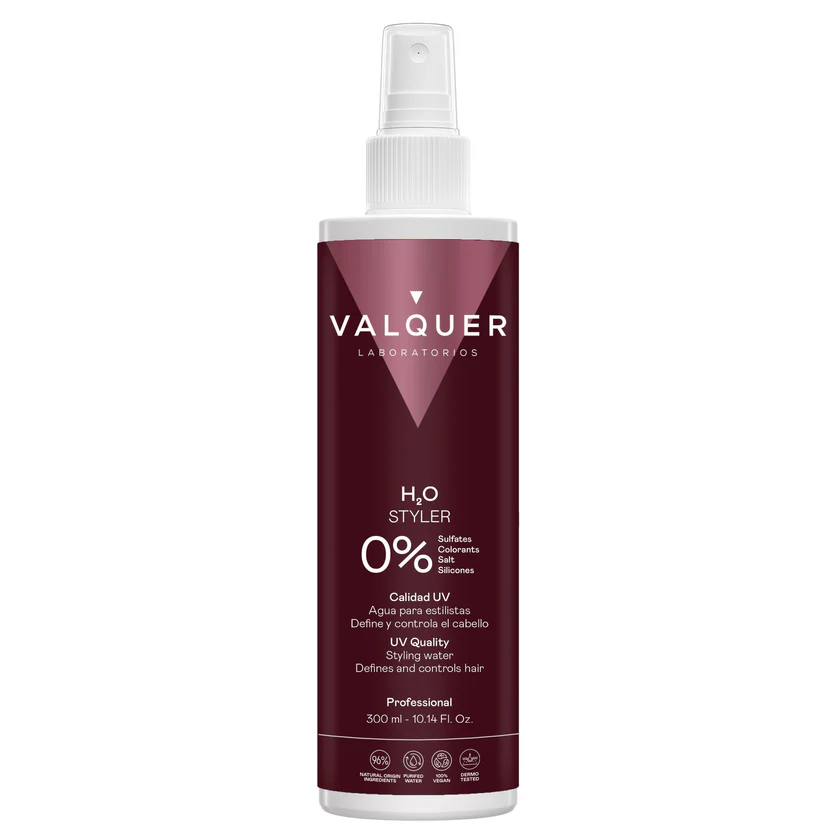 VALQUER AGUA PARA ESTILISTAS PROTECCIÓN UV 300ML