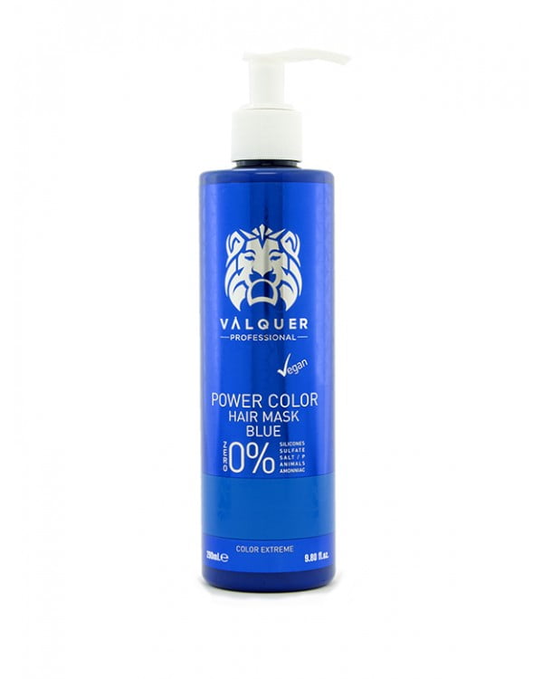 VALQUER MASCARILLA POWER COLOR AZUL 290 ML