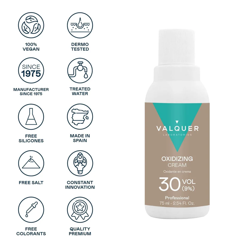 VALQUER OXIDANTE EN CREMA 30 VOL (9%) 75 ML