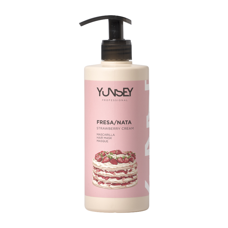 YUNSEY MASCARILLA AROMA FRESA Y NATA 400ML