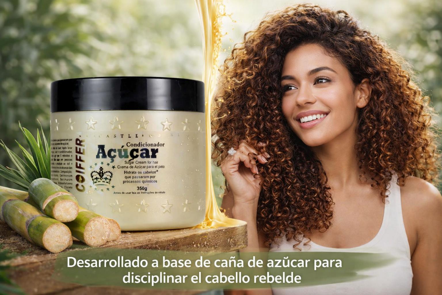 Coiffer ACONDICIONADOR AZUCAR CAB. REDELDES 350G — Unidad