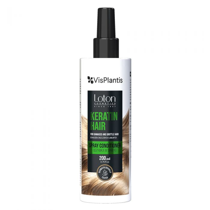 Vis Plantis ACONDICIONADOR KERATINA CABELLO DAÑADO QUEBRADIZO LOTON 200ML — Unidad