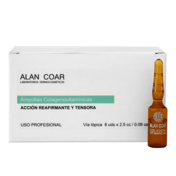 ALAN COAR AMPOLLAS COLAGENO VITAMINICAS 2.5ML 8UND — Unidad