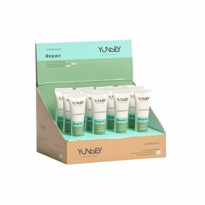 AMPOLLAS FLASH ULTRA REPAIR 12X15 ML YUNSEY — Unidad