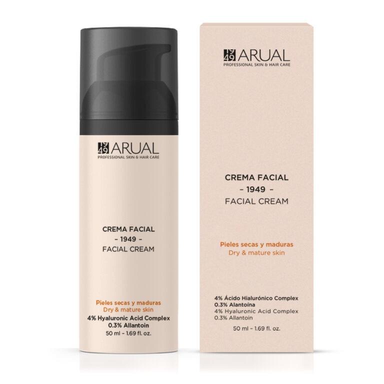 ARUAL CREMA FACIAL PIELES SECAS 1949 50ML — Unidad