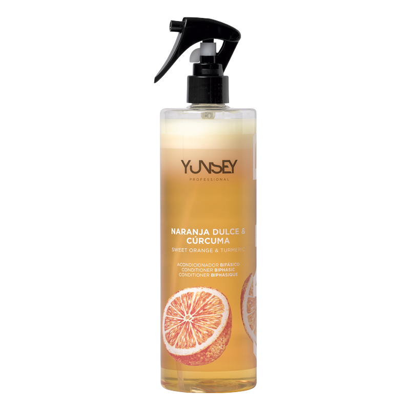 BIFASICO AROMATICO NARANJA DULCE Y CURCUMA 500ML YUNSEY — Unidad