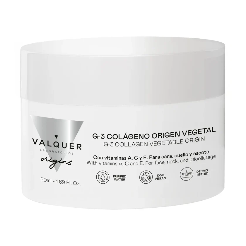 VALQUER ORIGINS CREMA FACIAL G-3 COLAGENO 50 ML — Unidad