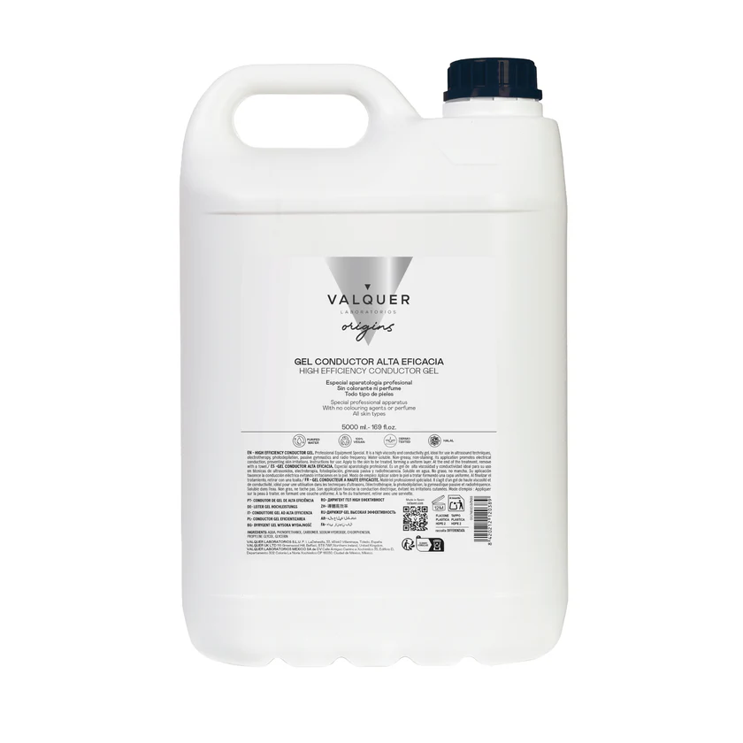 VALQUER GEL CONDUCTOR FACIAL Y CORPORAL 5000 ML — Unidad