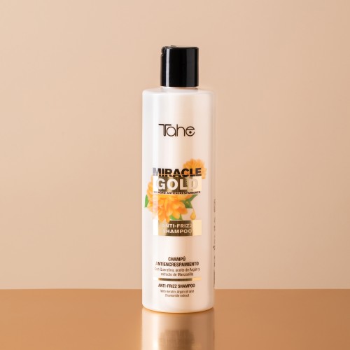 Tahe CHAMPU ANTIENCRESPAMIENTO MIRACLE GOLD 300ML — Unidad