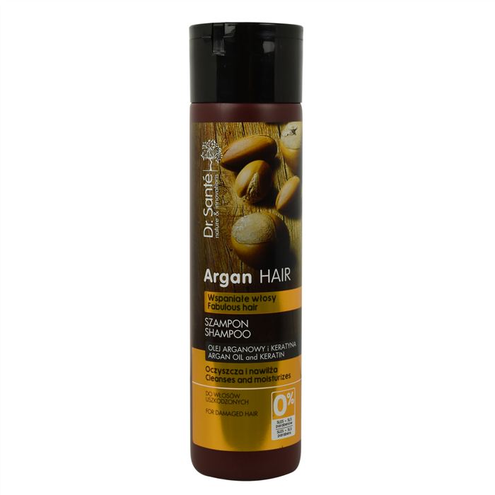CHAMPU ARGAN HAIR CABELLO DAÑADO 250ML DR.SANTE — Unidad