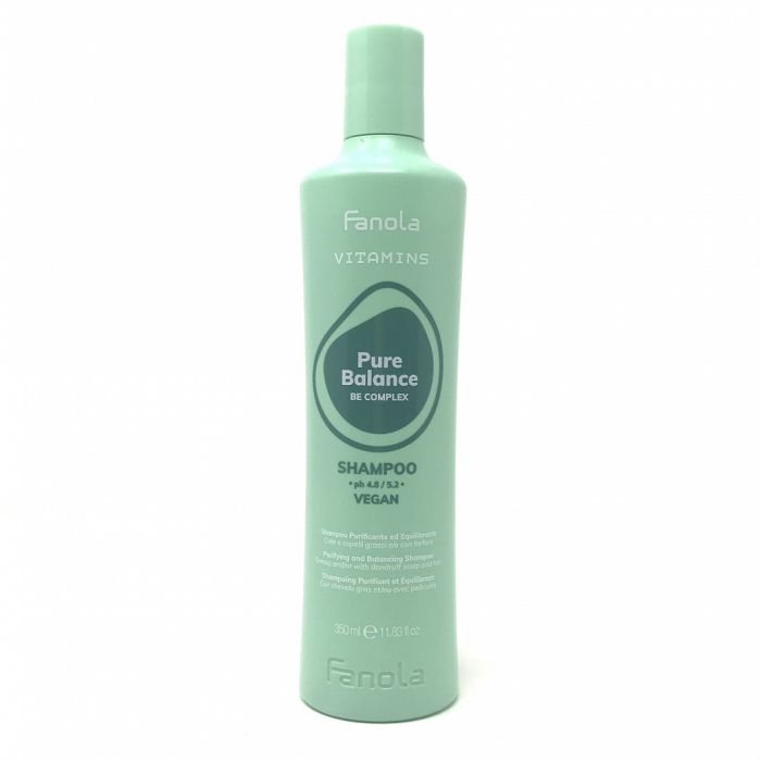 Fanola CHAMPU CABELLO GRASO PURE BALANCE VITAMINS 350ML — Unidad
