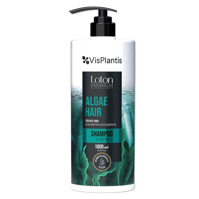 Vis Plantis CHAMPU CON ALGAS CABELLO GRASO LOTON 1000ML — Unidad