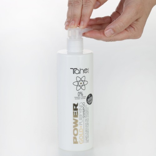 Tahe CHAMPU GOLD POWER PURIFYING 400ML — Unidad