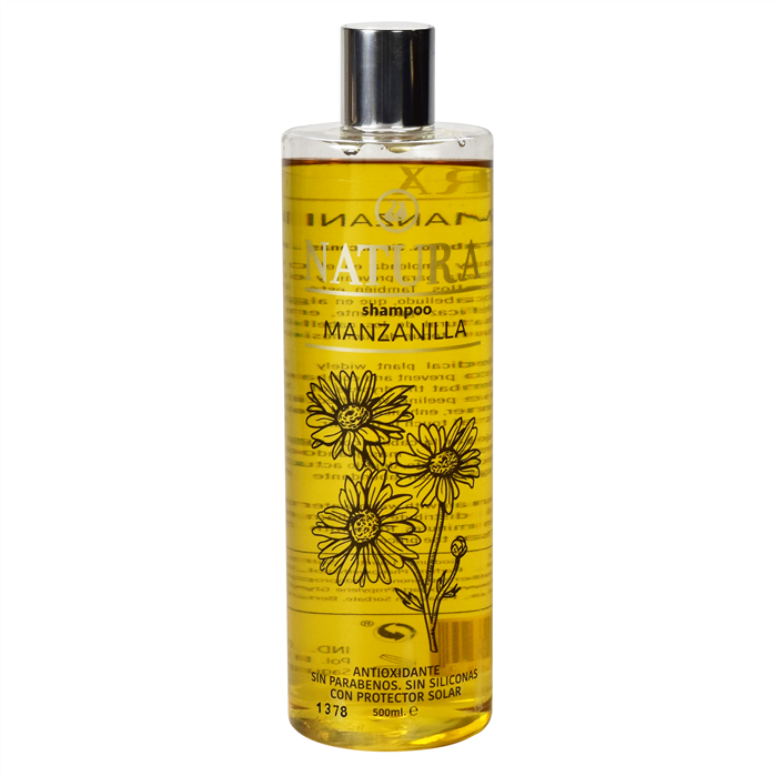 CHAMPU NATURA MANZANILLA 500ML — Unidad