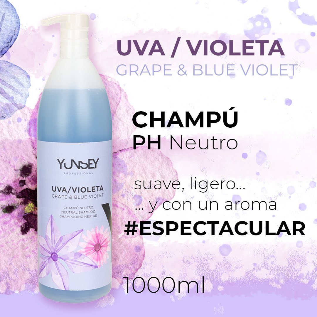 Yunsey CHAMPU NEUTRO UVA Y VIOLETA — Unidad