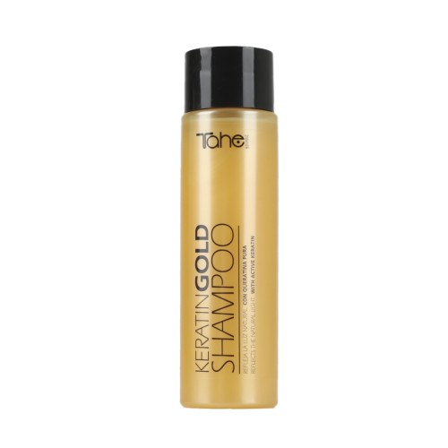 Tahe CHAMPU QUERATINA PURA KERATIN GOLD DE 300ML — Unidad