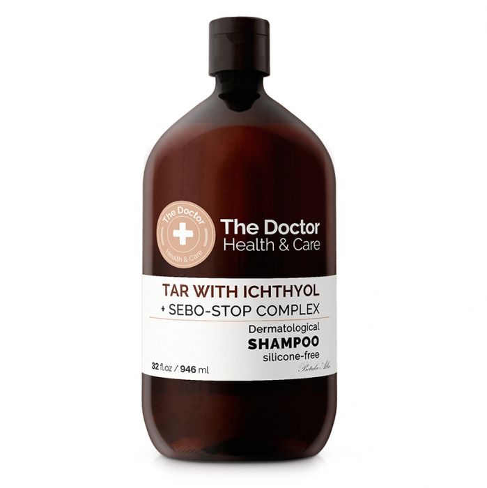 CHAMPU STOP SEBO DERMA ALQUITRAN 946ML ANTICASPA THE DOCTOR — Unidad