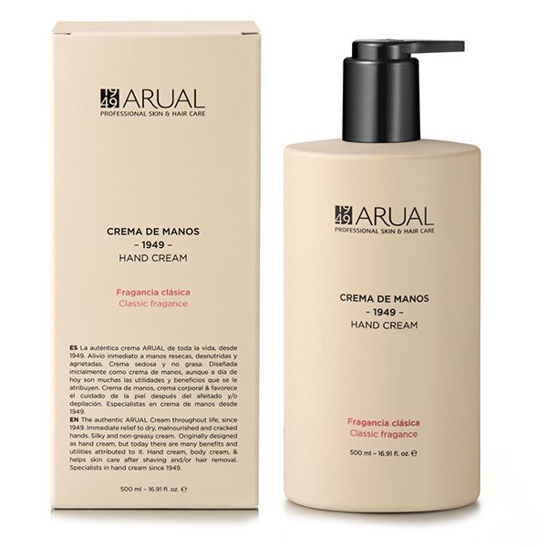 ARUAL CREMA DE MANOS 500ML — Unidad