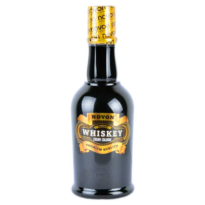 Hey Joe CREMA COLONIA (AC. BARBA)NOVON WHISKEY BLACK 400ML — Unidad