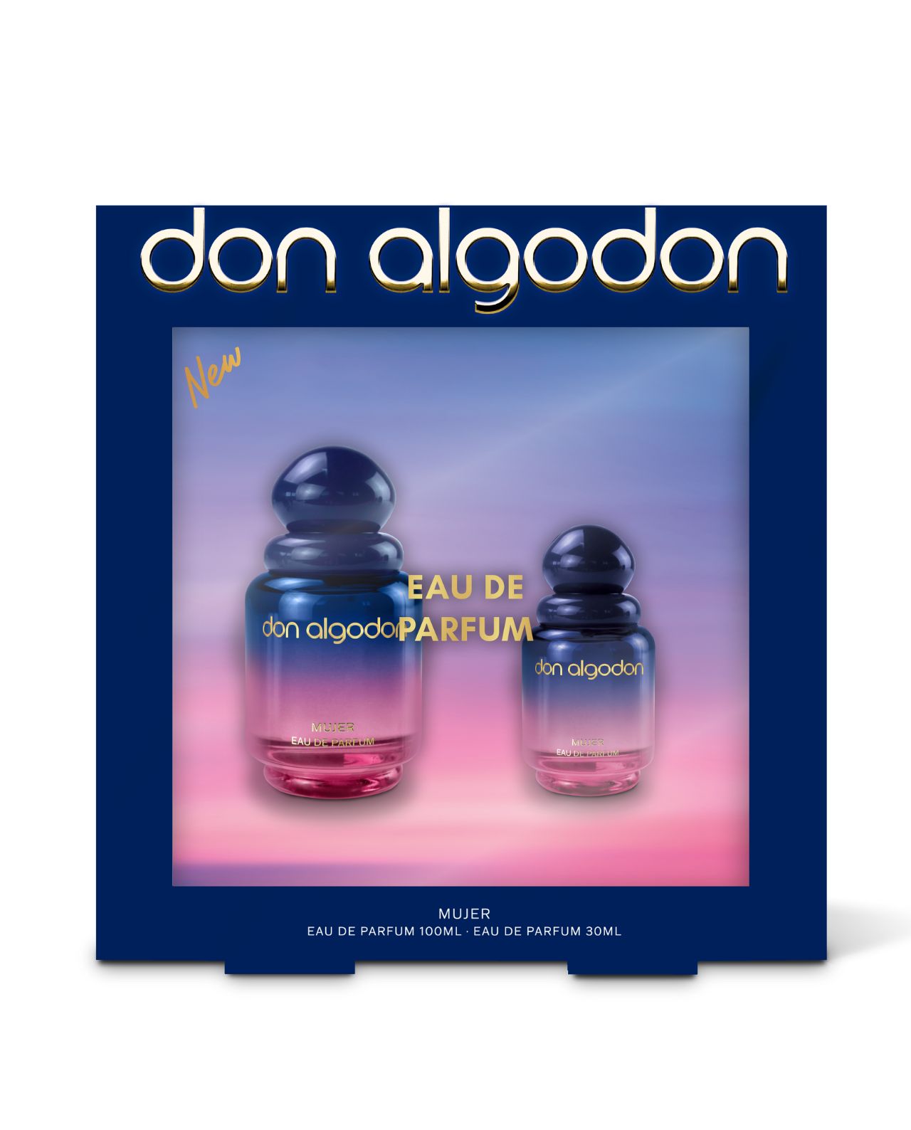 DON ALGODÓN NEW EAU DE PERFUM MUJER 100+30 ML — Unidad