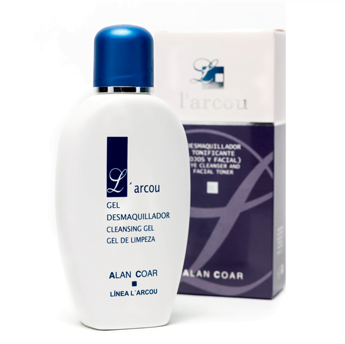 GEL DESMAQUILLANTE TONIFICADOR L´ARCOU 200ML ALAN COAR — Unidad