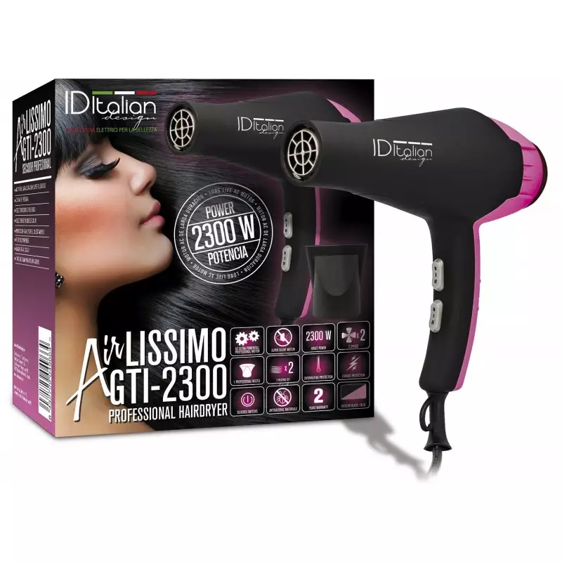ID ITALIAN AIR LISSIMO GTI-2300 SECADOR 2300W — Unidad