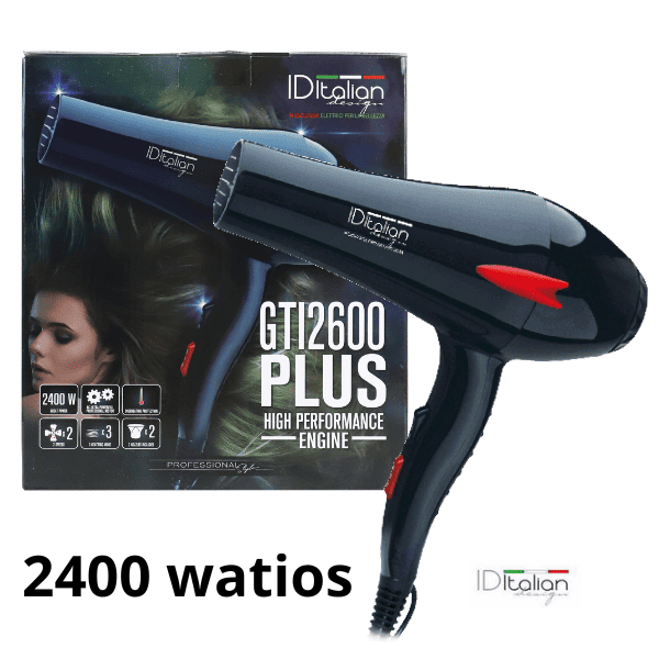ID ITALIAN GTI2600 PLUS NEGRO SECADOR 2400W — Unidad