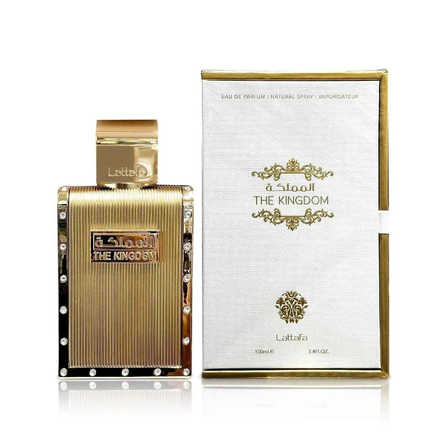 LATTAFA THE KINGDOM EAU DE PARFUM 100ML — Unidad