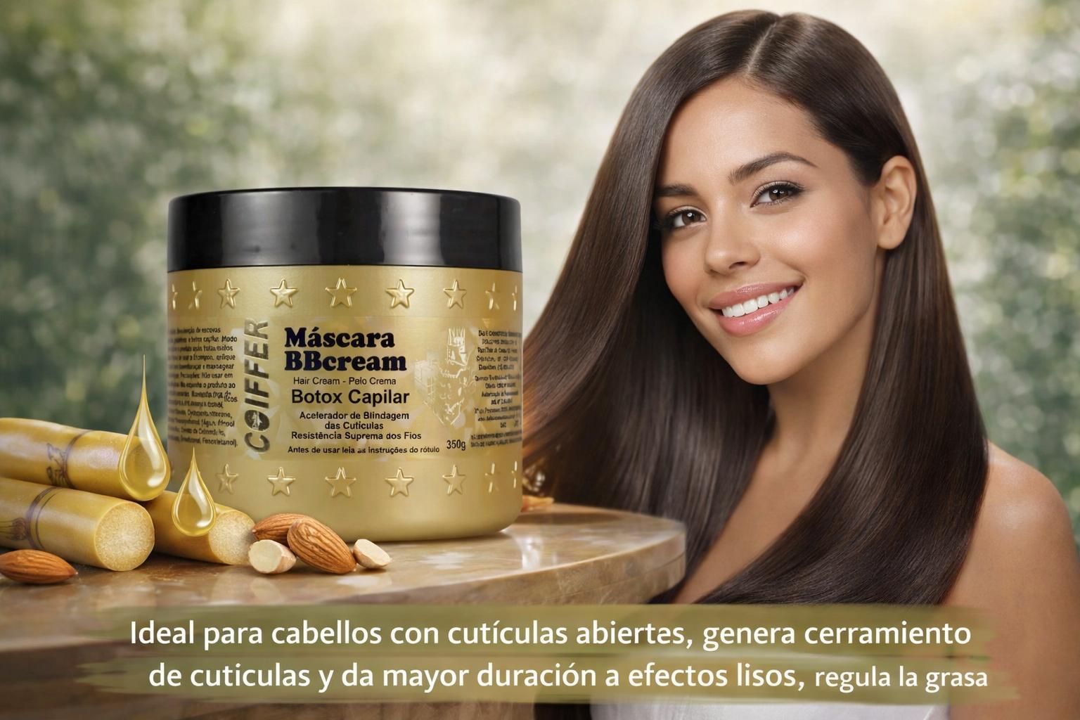 Coiffer MASCARILLA BB CREAM BOTOX 350G — Unidad