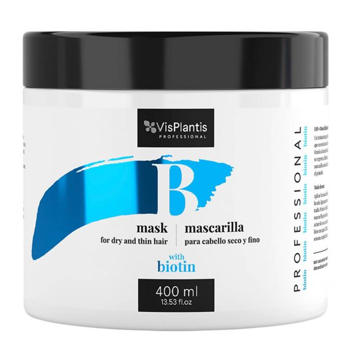 Vis Plantis MASCARILLA CABELLO SECO FINO BIOTINA 400ML — Unidad