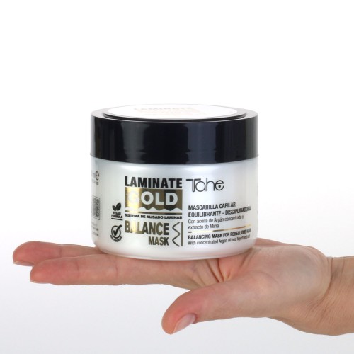 Tahe MASCARILLA EQUILIBRANTE LAMINATE GOLD 300ML — Unidad