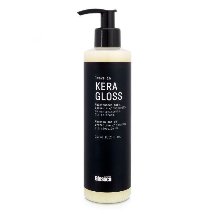 Glossco MASCARILLA SIN ACLARADO KERA GLOSS LEAVE IN 240ML — Unidad
