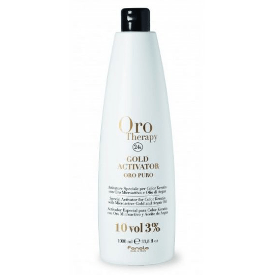 OXIGENADA GOLD ACTIVADOR ORO PURO 10VOL 1000ML — Unidad