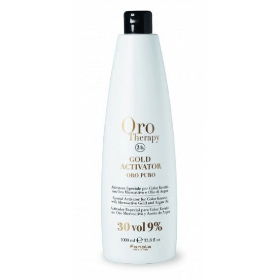 OXIGENADA GOLD ACTIVADOR ORO PURO 30VOL 1000ML — Unidad