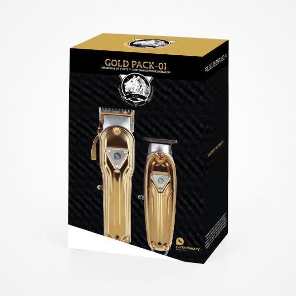 PERFECT BEAUTY GOLD PACK-01 MAQUINAS DE CORTE PROFESIONALES — Unidad