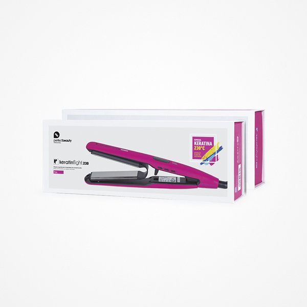 PLANCHA PERFECT BEAUTY KERATINFLIGHT.230 PINK — Unidad