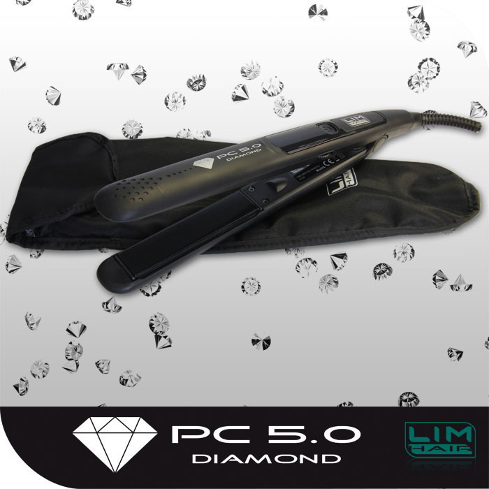 PLANCHA PC 5.0 DIAMOND NEGRO LIM HAIR — Unidad