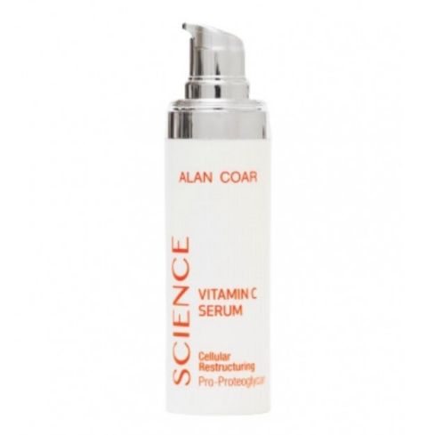 SERUM REESTRUCTURADOR VITAMINA C SCIENCE 30ML ALAN COAR — Unidad