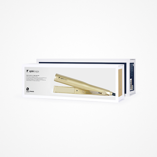 SPINLOOPS PLANCHA CURVADA 2 EN 1 PERFECT BEAUTY — Unidad