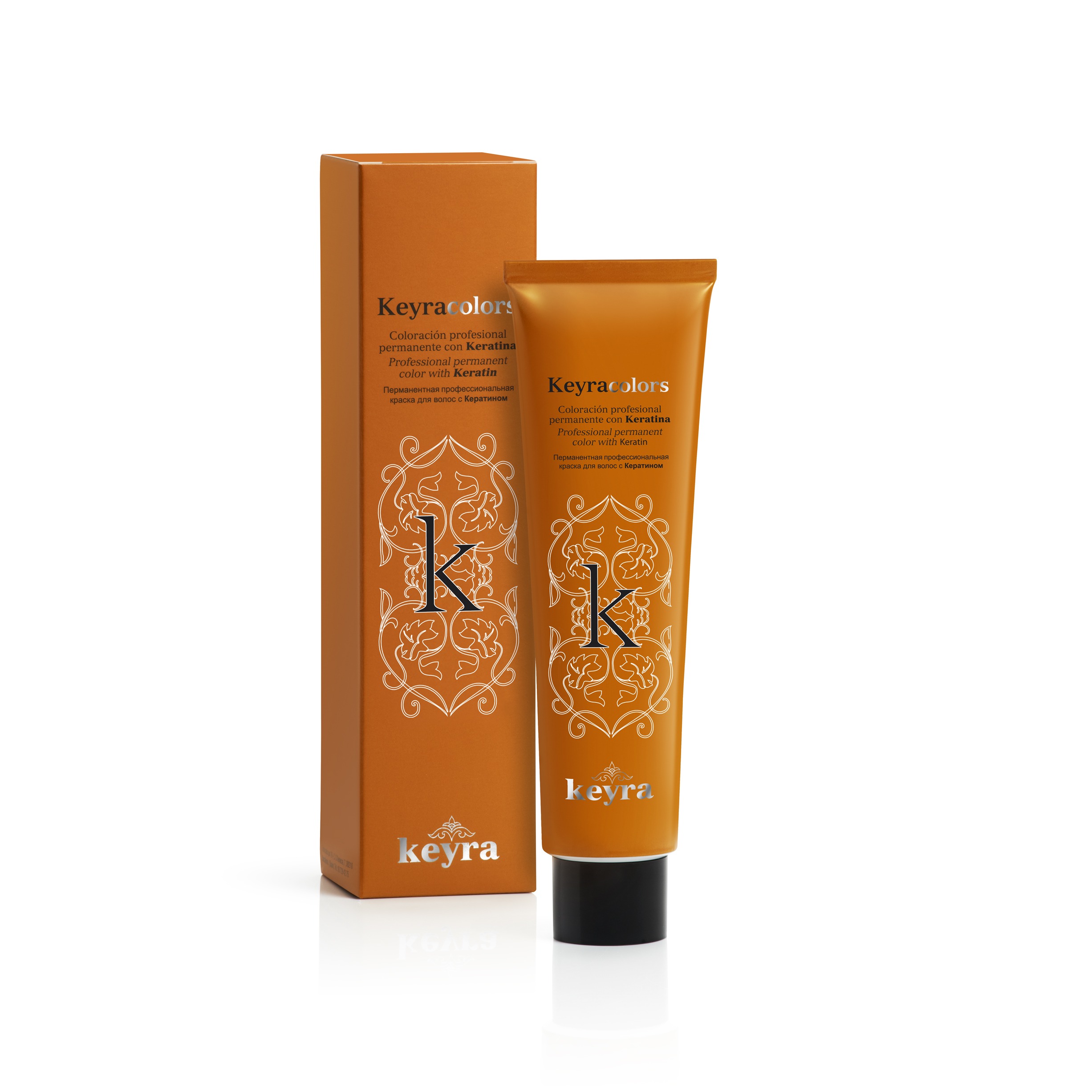 TINTE KEYRA 100ML 3+ CASTAÑO OSCURO PROFUNDO — Unidad