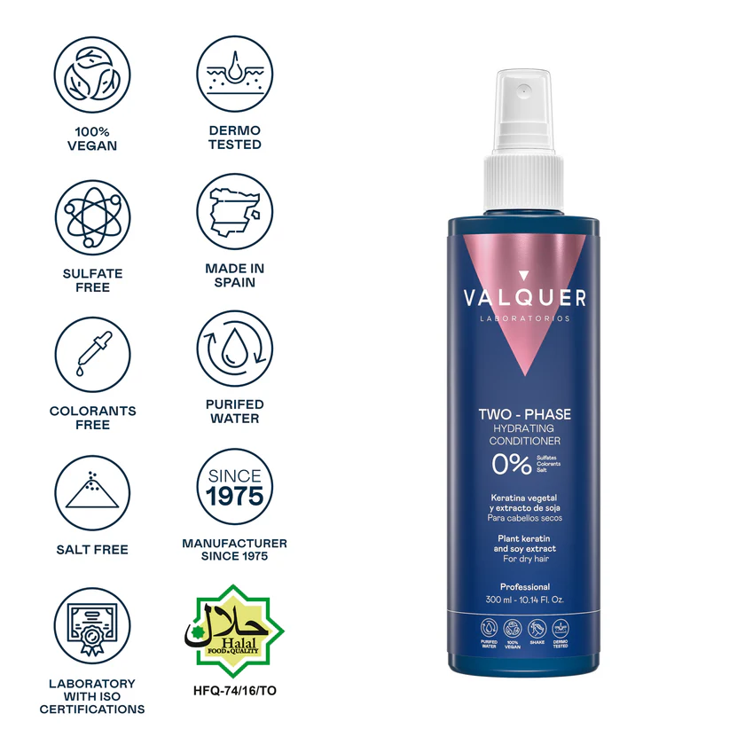 VALQUER ACONDICIONADOR BIFASICO HIDRATANTE 300 ML — Unidad