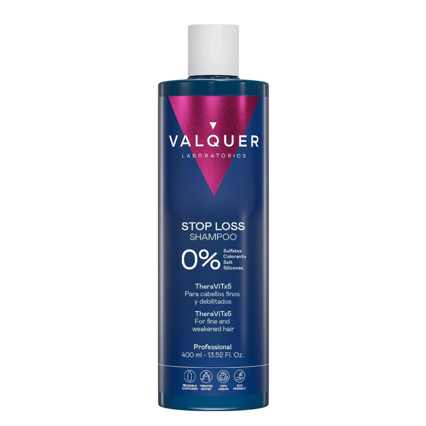 VALQUER CHAMPU ANTICAIDA, STOP LOSS 400 ML — Unidad